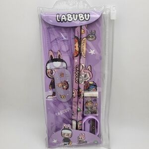 LABUBU Mini Stationery Set NEW Purple